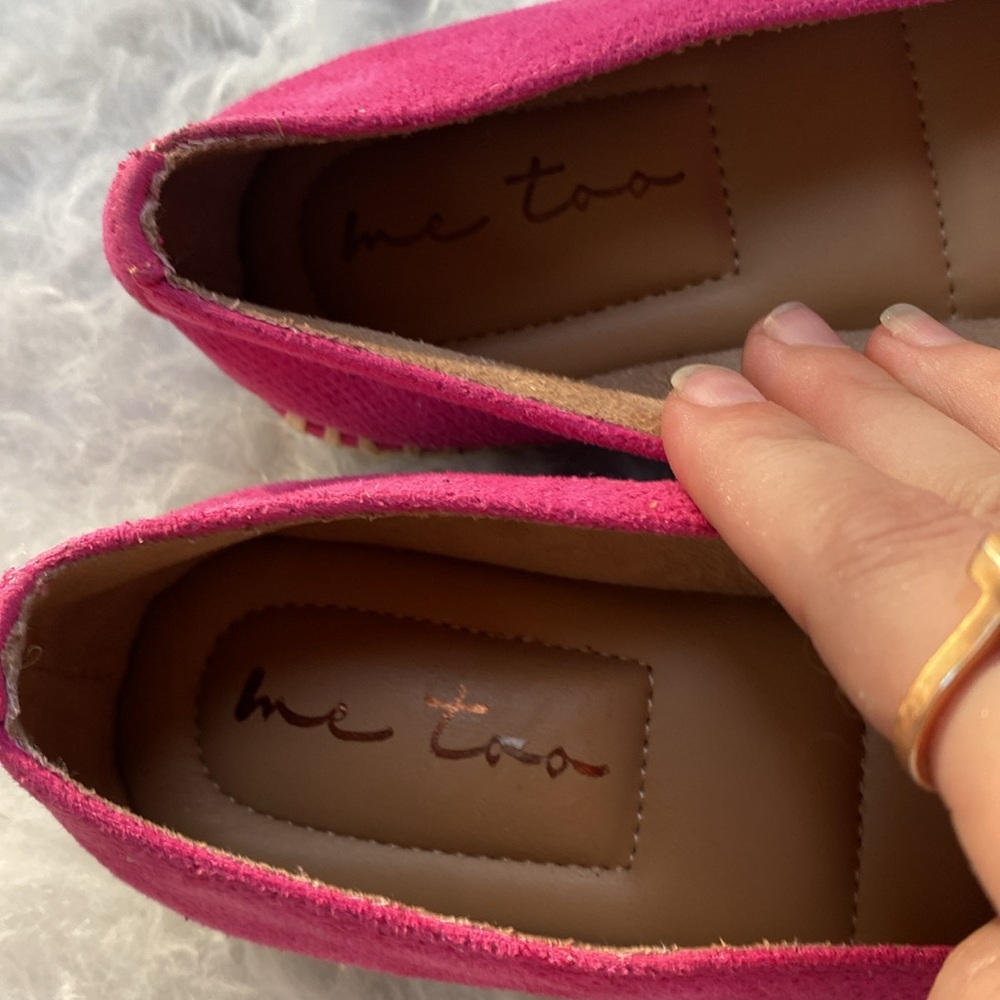 Me Too Cayce Fuchsia Espadrille Flats - Picture 4 of 7